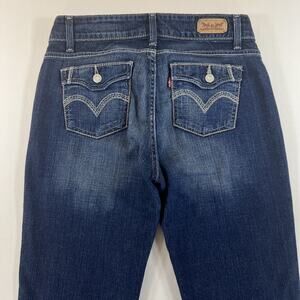 Levi's 529 Women Curvy Bootcut Medium Wash Jeans Sz 30x32